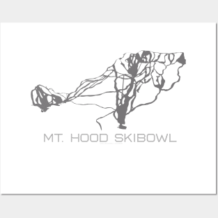 Mt Hood Skibowl Resort 3D Posters and Art